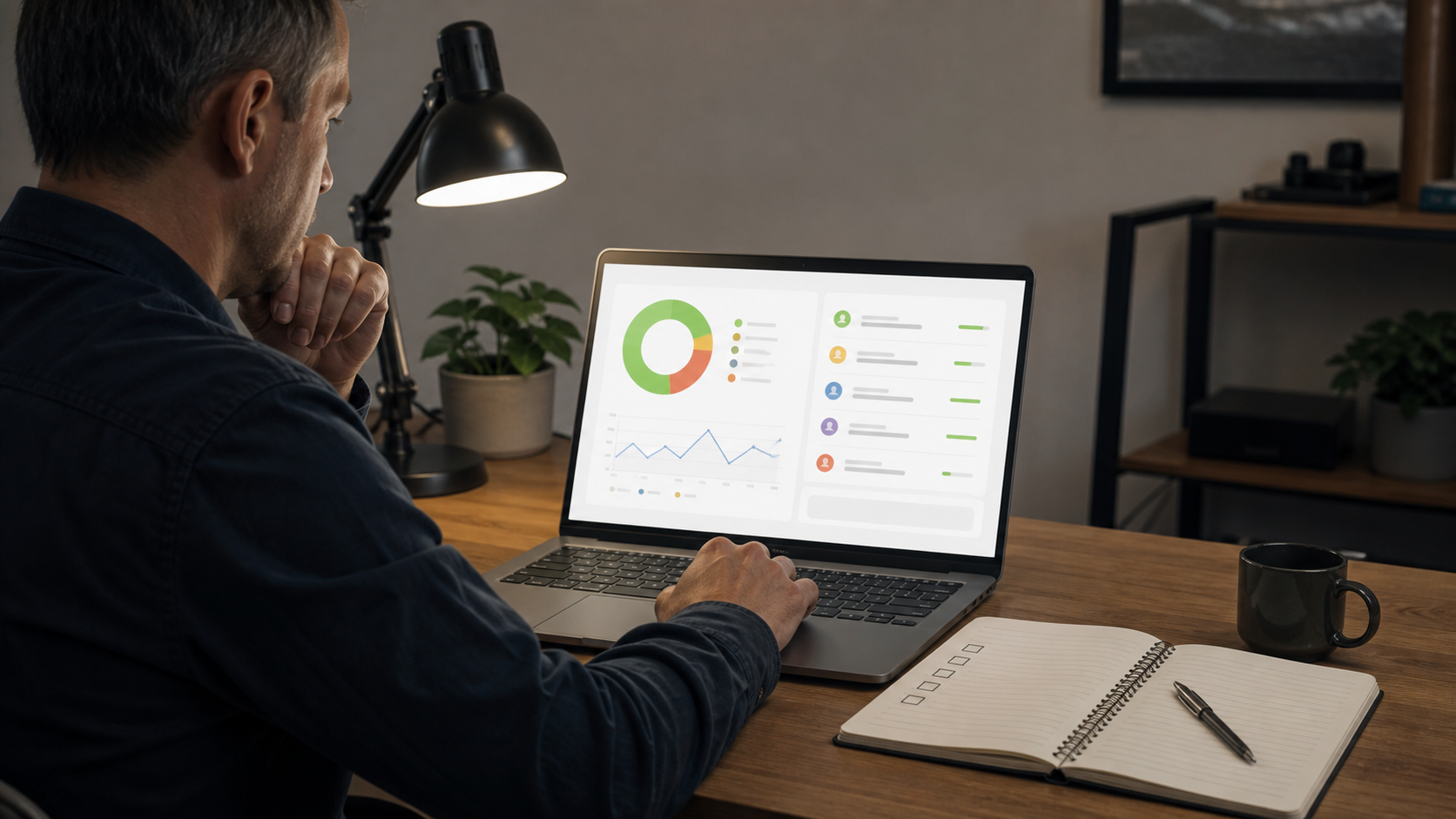 Sales operations manager reviewing sender health and reply ownership