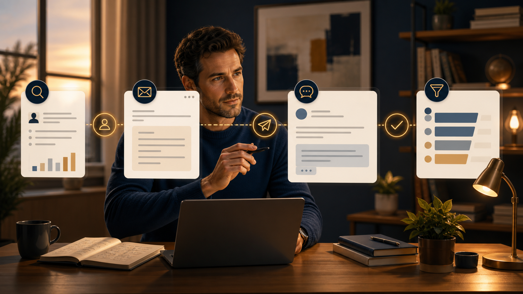 B2B Cold Email Templates for a First Conversation founder-led sales workflow